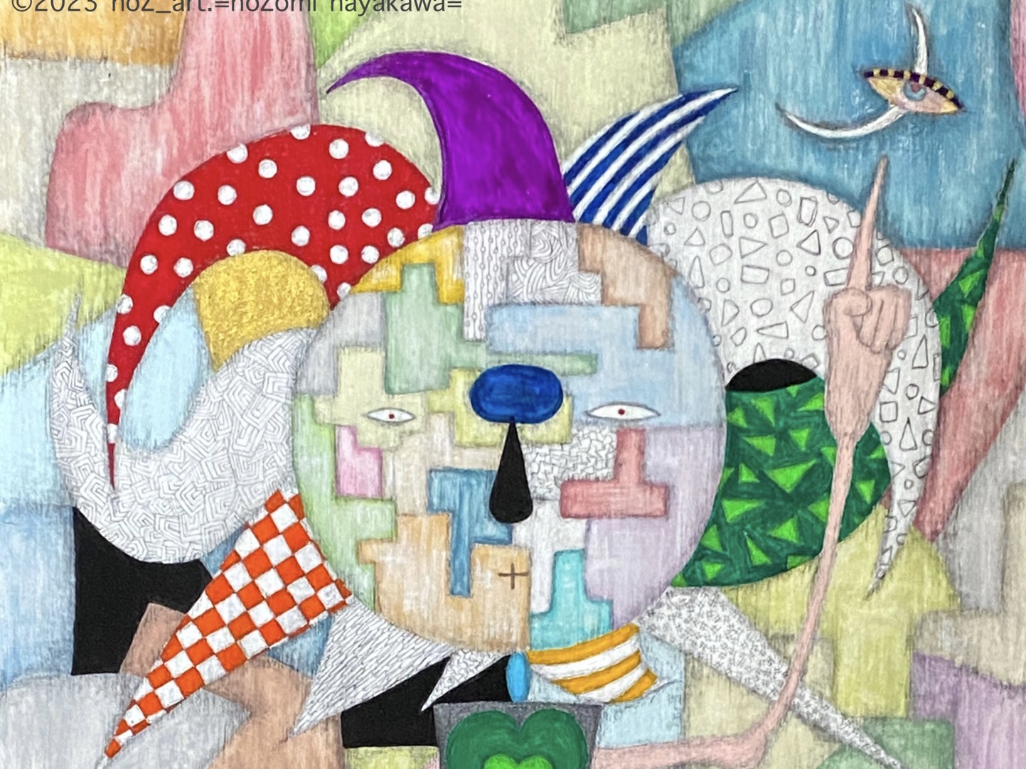 題名『娠と愛』 芸術作品 絵 美術作品 カノックスター様